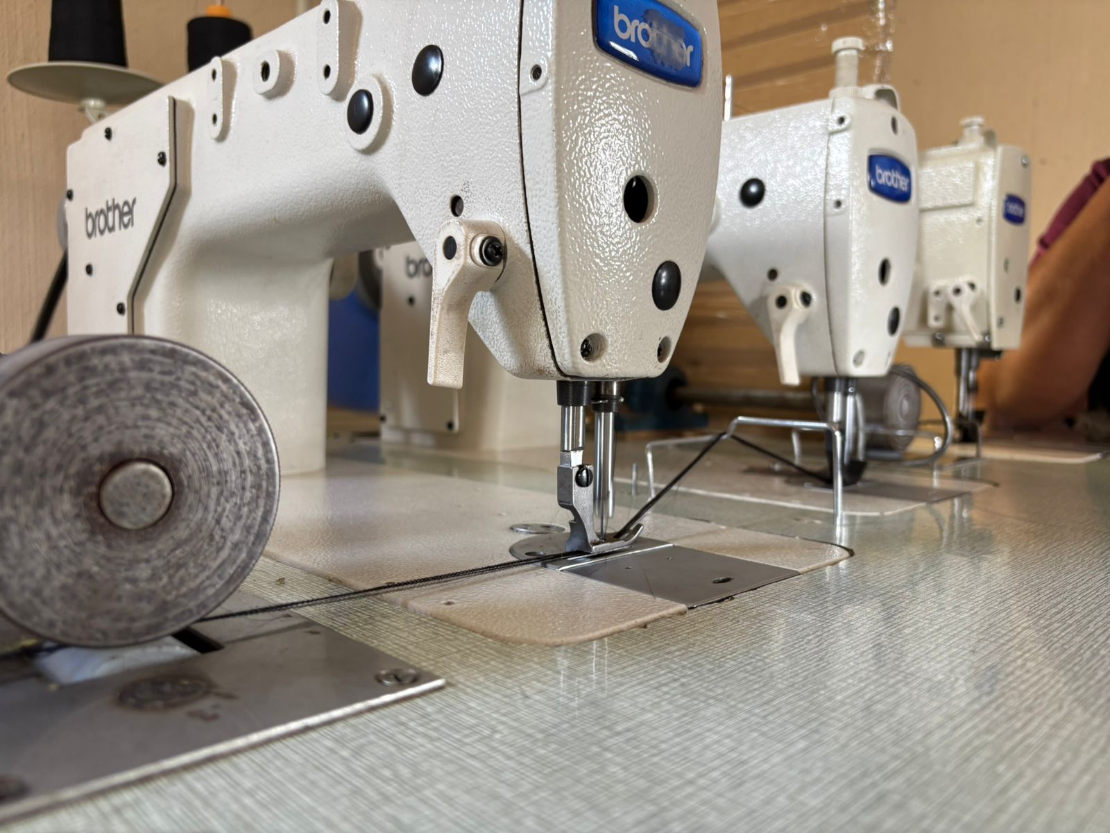 Our precision sewing equipment